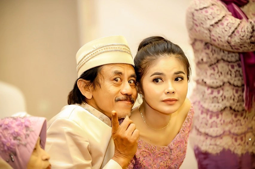 Epy Kusnandar dan sang istri, Karina Ranau. [Instagram]